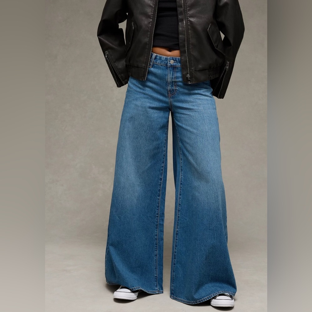 Light Blue Flare & Wide Leg Jeans